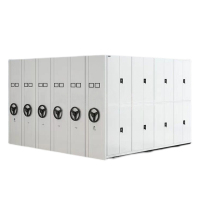 合祥源 密集架档案室手摇移动文件柜 1000*580*2400mm/立方