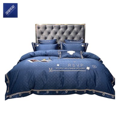 安居先森欧风贡缎提绣四件套D1690(套)