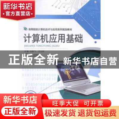 正版 计算机应用基础 刘树飞,方玉林主编 中南大学出版社 978754