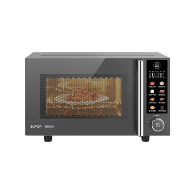 苏泊尔23升大容量微波炉SW23B2不锈钢内胆台式烧烤多功能厨房神器