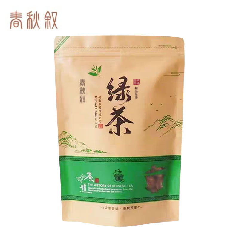 春秋叙 绿茶(精品绿茶)100g/袋