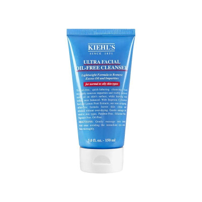 科颜氏(Kiehl's)高保湿清爽洁面乳150ml 深层清洁保湿温和不紧绷适合干性肤质