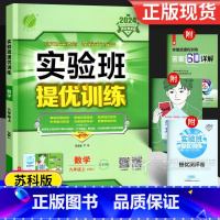 数学 九年级上 [正版]2024版 实验班提优训练九年级数学上册 苏科版苏教版 初三9年级 初中同步练习册题专项训练江苏