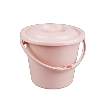 水桶家用储水用塑料桶手提加厚带盖洗脸盆桶学生宿舍洗澡圆桶套装