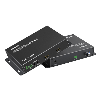 迈拓维矩 MT-GD02H 非压缩数字高清hdmi光端机带独立双向音频串口传输20公里单模单芯LC方口光纤延长器收发器