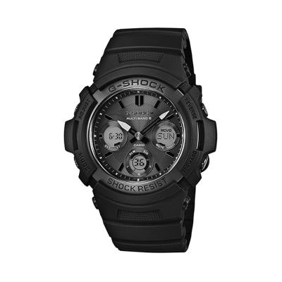 G-SHOCK黑化美学全黑IP电镀男款日韩潮流防水商务石英手表