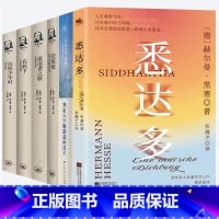 5册]赫尔曼·黑塞随笔+小说 [正版]赫尔曼黑塞作品集全5册我走入宁静蔚蓝的日子+荒原狼+流浪者之歌+彷徨少年时+在轮下