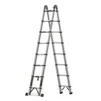 瑾如云海 梯子 伸缩梯 不锈钢伸缩梯3.3+3.3m