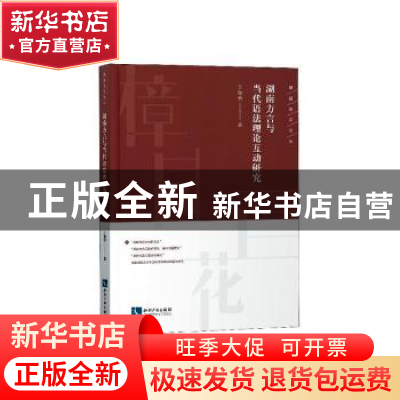 正版 湖南方言与当代语法理论互动研究 丁加勇 知识产权出版社 97