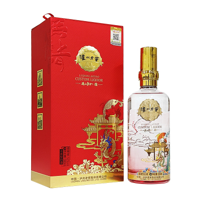 泸州老窖无上龙门·福52度 500ml 浓香型白酒 收藏送礼