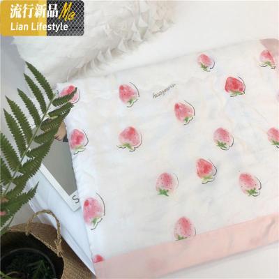 60支天丝儿童卡通夏凉被空调被幼儿园冰丝薄款被子午睡可水洗夏被 三维工匠