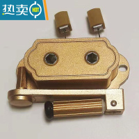 敬平通用手摇器维修配件升降晾衣架升降器双杆晒衣架免打孔手摇器摇把 金色花边孔距10.5厘米.送螺丝晾衣杆