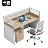 伟樽屏风工位单人位带柜120*60*110cm套