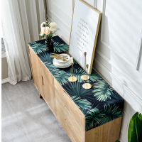 美帮汇现代简约北欧餐桌桌旗电视柜桌布长方形客厅餐边柜台布五斗柜盖布
