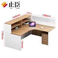 止臣 屏风工位 办公桌办公家具屏风工位桌职员桌电脑桌财务桌简约现代屏风卡座 G9