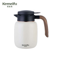 珂美芙 不锈钢保温壶 云端白1000ml 个