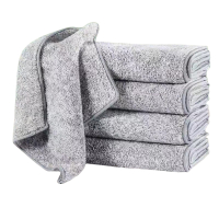 洁能尚 JNS0429 25*25cm 13g 5块/包 竹纤维清洁 抹布(计价单位:包)灰色