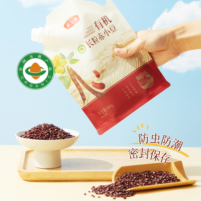燕之坊有机长粒赤小豆立袋500g