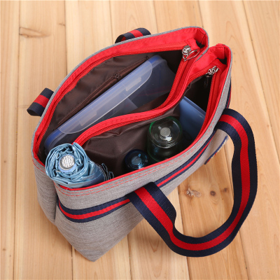 女士手提包小布包妈妈包韩版包包女2020新款小拎包帆布女包妈咪包