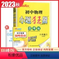 [正版]2023秋初中物理小题狂做巅峰版八年级上册苏科版 巅峰训练+期末精选+巅峰指南 8年级上SK同步初二课时单元综