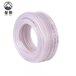 垒锐 pvc硅胶钢丝软管 6分*4mm 50米/捆