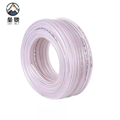 垒锐 pvc硅胶钢丝软管 6分*4mm 50米/捆