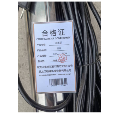 硕臻 潜水泵 130QJ-7.5KW 台
