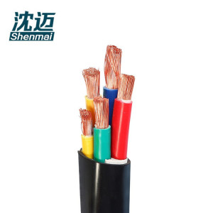 沈迈 铜芯软电缆 ZR-YJVR-0.6/1KV-4*120+1*70mm² /米