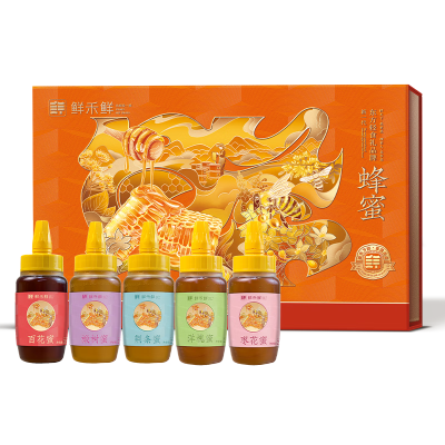 鲜禾鲜蜂蜜礼盒C款1250g