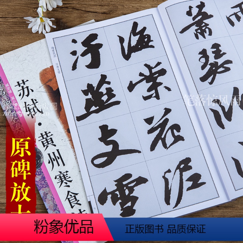 [正版] 苏轼黄州寒食诗 毛笔草书书法练字帖 大家书院系列第一辑 名碑名帖完全大观十五 江西美术出版社
