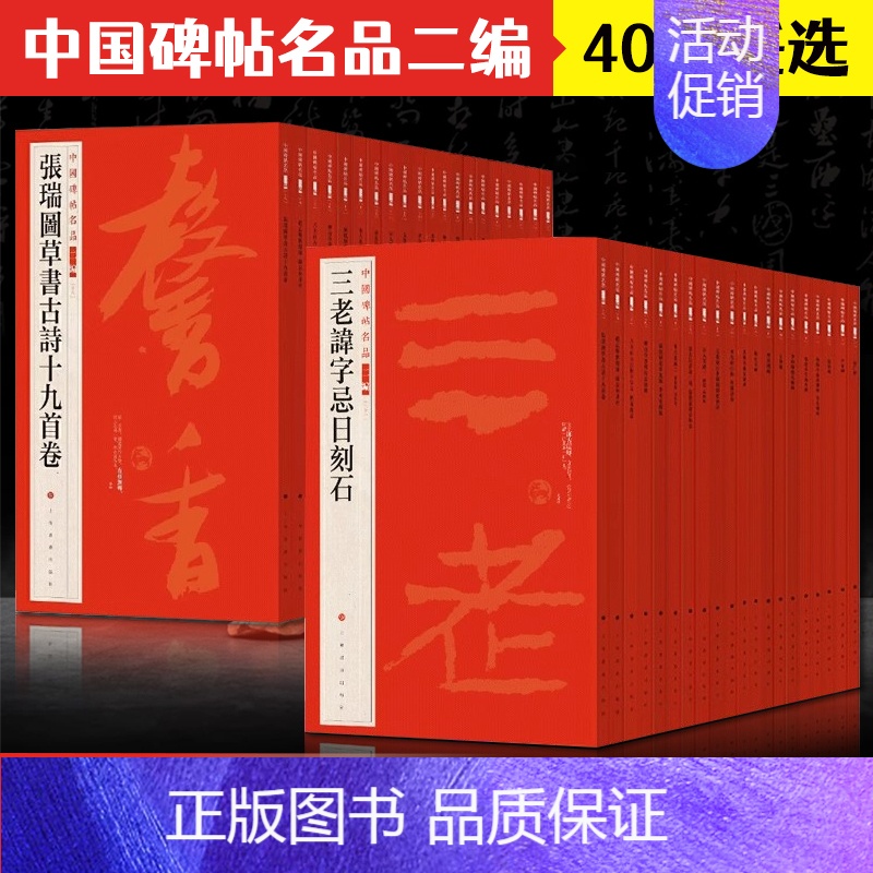 [11-20]中国碑帖名品二编全10册 [正版]全40册中国碑帖名品二编泉男生墓志开母石阙铭吴让之书法名品傅山啬庐妙翰赵