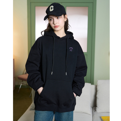 [3件8.5折118.9元,叠加优惠券]唐狮秋季新款女连帽卫衣宽松设计感潮牌oversize潮酷外套