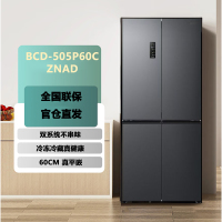 容声 BCD-505P60CZNAD 方糖505机皇双净双系统十字四开门超薄嵌入式电冰箱家用自动制冰一级能效