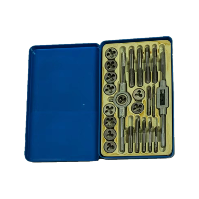 24件公制丝锥板牙套装