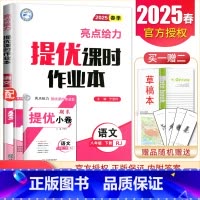 [八年级下册]语文人教版 八年级/初中二年级 [正版]2025亮点给力提优课时作业本七八九年级上册下册 语文数学英语物理