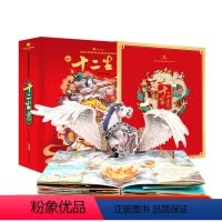 [正版]新版十二生肖立体书好好玩3d立体翻翻书祖先的智慧典藏立体绘本3-6周岁宝宝礼品书岁每个孩子的吉祥物生肖的来历图