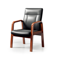 匡大 办公家具办公椅主管椅职员椅老板椅 黑真皮 KDT221