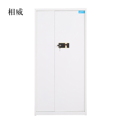 相威钢制密码文件柜保险柜铁皮资料柜通门白色指纹锁420*900*1850