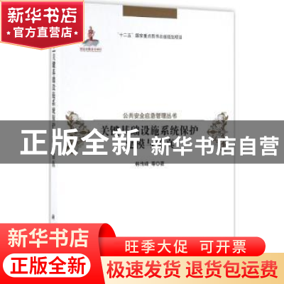 正版 关键基础设施系统保护建模与仿真 韩传峰等著 科学出版社 97