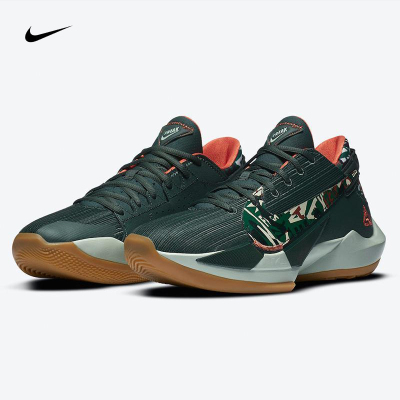 NIKE耐克男鞋篮球鞋2020ZOOM字母哥2代运动鞋DC9854-300
