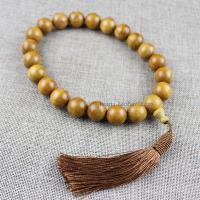 黄金檀木汽车挂件车内后视镜吊饰档位珠男女饰品礼物实木珠保平安送女朋友老婆情人节七夕生日礼物