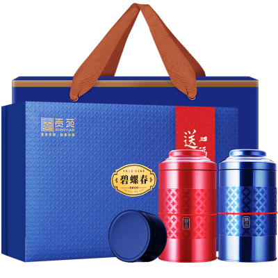 贡苑茶叶绿茶明前碧螺春茶苏州春茶嫩芽高档送礼佳品茶叶礼盒装150g