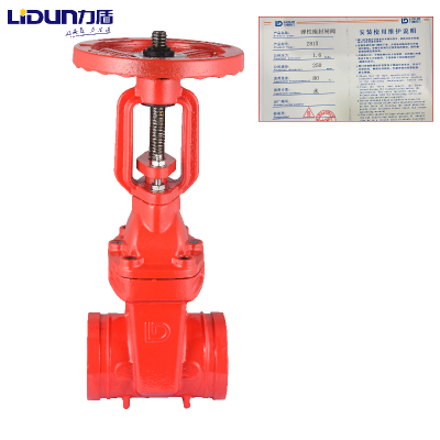 力盾 弹性座封闸阀 Z81X-16Q DN250 台