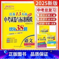 2025-中考语文 [正版]备考2025恩波教育江苏13大市中考试卷与标准模拟优化38套语文提优版 中考总复习江苏中考真