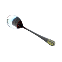 金迪乐304不锈钢餐具长柄勺子