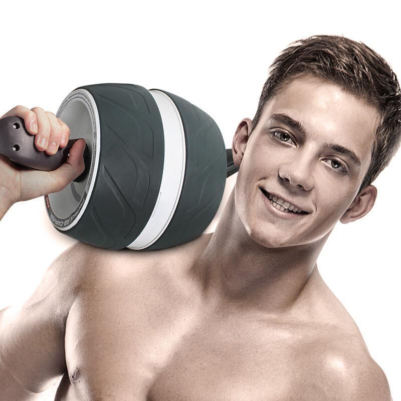 健腹轮腹肌轮男练腹肌收腹滚轮轴承静音家用健身器材