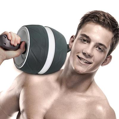 健腹轮腹肌轮男练腹肌收腹滚轮轴承静音家用健身器材