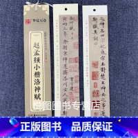 [正版]赵孟頫小楷洛神赋 近距离临摹字卡 赵体楷书书法毛笔字帖 附简体旁注 赵孟俯字帖