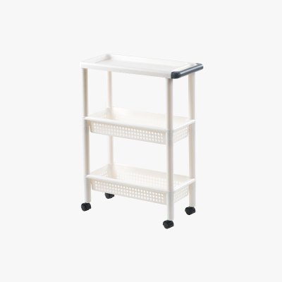 茶花 多纳可移动三层置物架 47.5*21.6*65cm/个