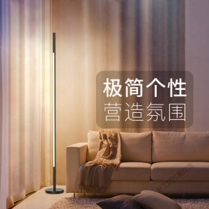 苏宁放心购 落地灯ins风北欧现代简约卧室客厅个性创意氛围灯立式床头落地灯
